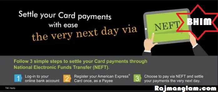 american-express-credit-card-payment-UPI-BHIM