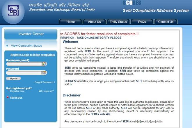 SEBI-Scores-file-complaint