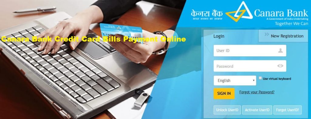 Canara Bank Credit Card Bills payment online