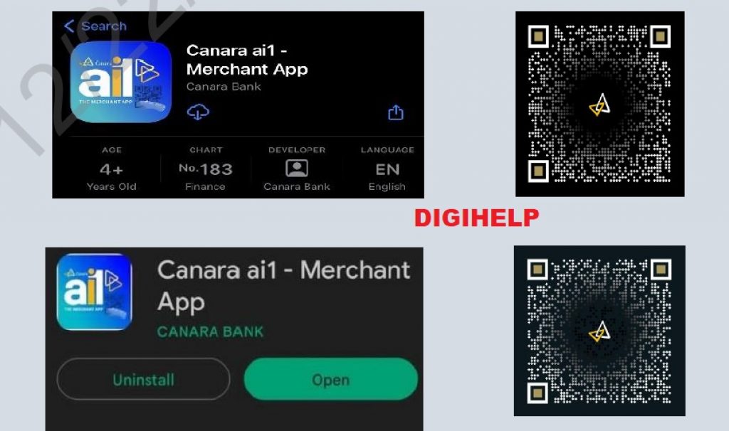 Install Canara ai1 - Merchant QR App