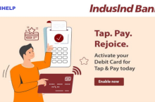 How to Activate Tap & Pay on IndusInd Bank Debit Card ?