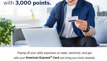 American Express Credit Card Offers on Utility Bills Payment