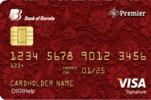 Bank of Baroda Premier Credit Card Reviews