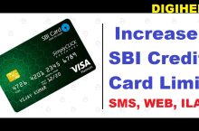 How To Increase SBI Credit Card Limit Online ?