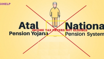 No APY Scheme For Income Tax Payers