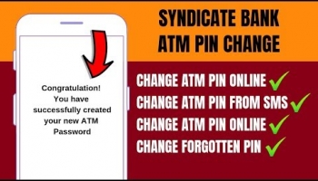 How to Reset Syndicate Bank ATM PIN Via Mobile Banking ?