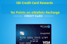 SBI Credit Card Rewards – No Points on eWallets Recharge