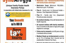 How To Renew Synd Arogya Health Policy Online ?