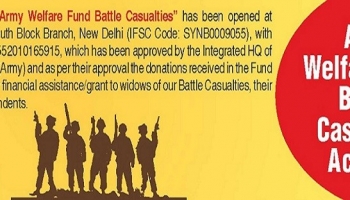 Syndicate Bank Staffs ‘thrilled’ to operate ‘Army Welfare Fund Battle Casualties’ Account