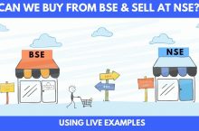 Can I sell shares bought on BSE in NSE ?