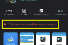 Fix – This Item isn’t Available in Your Country, Playstore Error