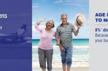GoAir Started offering 8% Discount to Senior Citizen on Air Ticket Booking