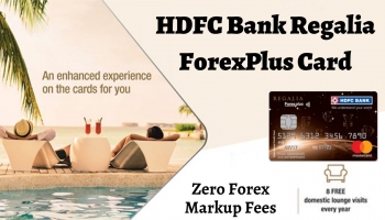 HDFC Regalia Credit Card Foreign Currency Markup Fee