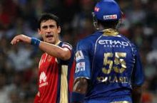 Watch : Fight Video Pollard Vs Starc in IPL