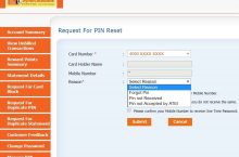 Create Credit Card Green PIN of Syndicate Bank Online ?