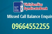 How to Activate Missed Call Banking for Syndicate Bank ?