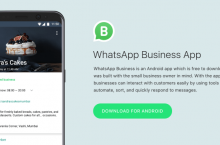 Whatsapp Launches Android apps for Businesses