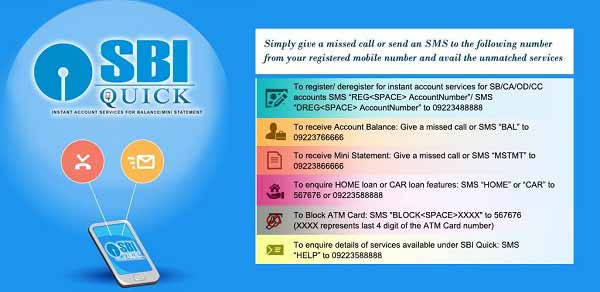 SBI Missed Call Banking