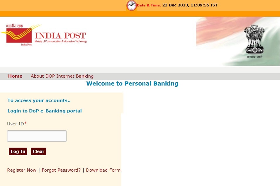 DOP internet banking