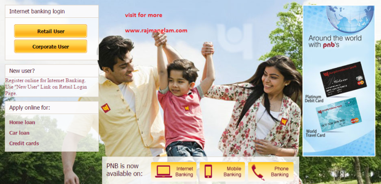how to change pnb branch online