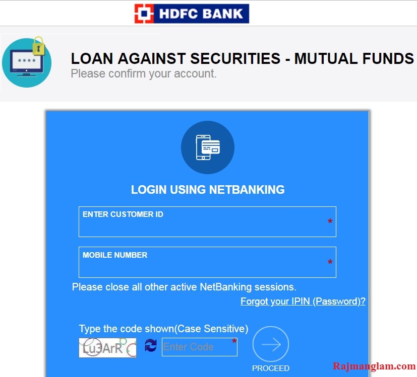 How To Get Loans Against Mutual Funds From HDFC Bank ?