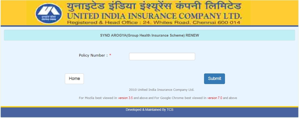 group mediclaim policy united india insurance