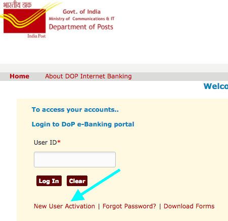 Indian-post-Internet-banking-customer-ID