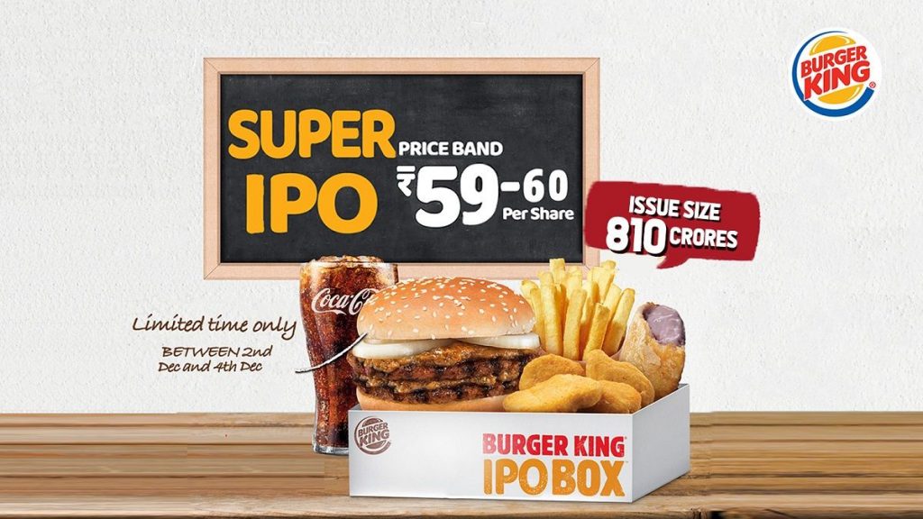 Burger King India IPO