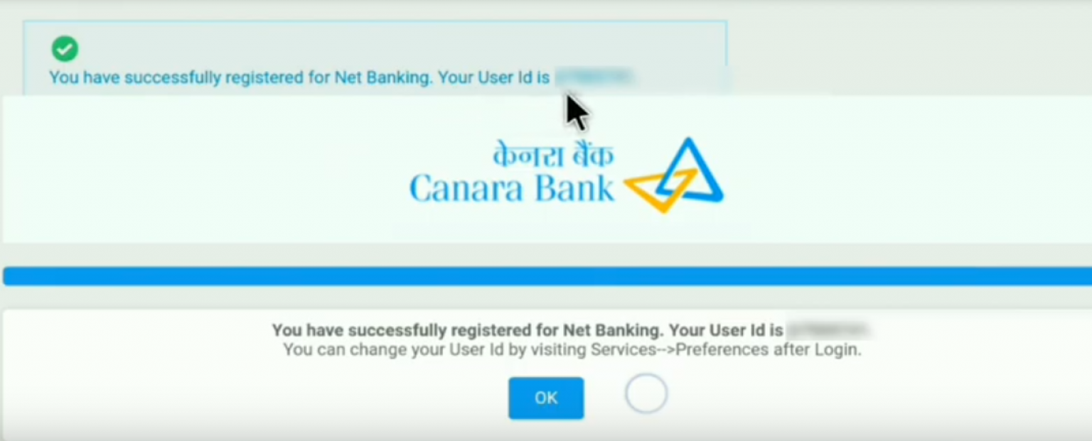how to activate canara bank online