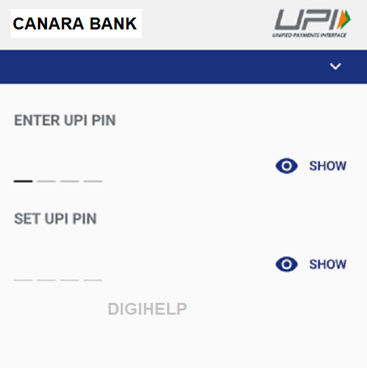 How To Reset Canara Bank BHIM UPI PIN ?