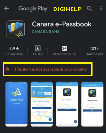 Fix – This Item isn’t Available in Your Country, Playstore Error