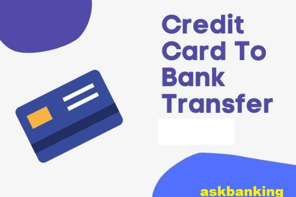 Credit Card to Bank Transfer Charges