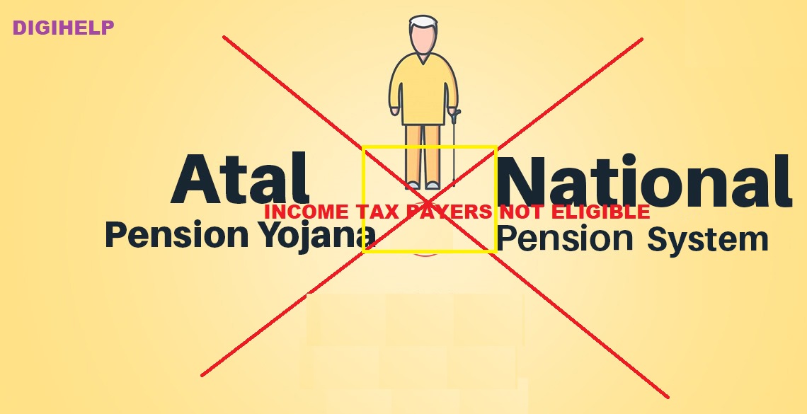 No APY Scheme For Income Tax Payers