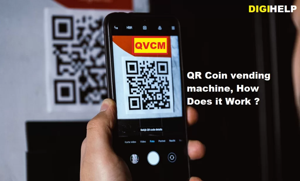 QR Code Coin Vending Machines